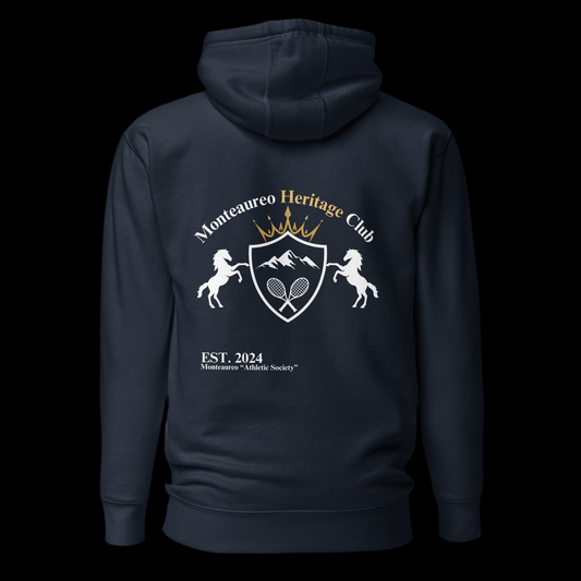 Sudadera con capucha “Heritage Club” de Monteaureo