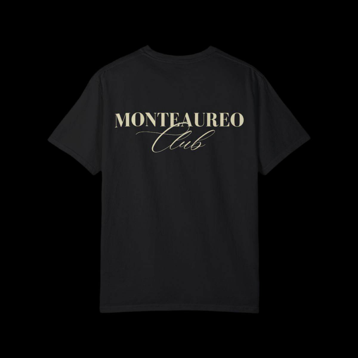 Men Monteaureo Club Black T-Shirt