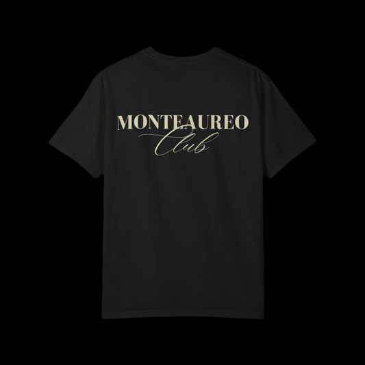 Men Monteaureo Club Black T-Shirt