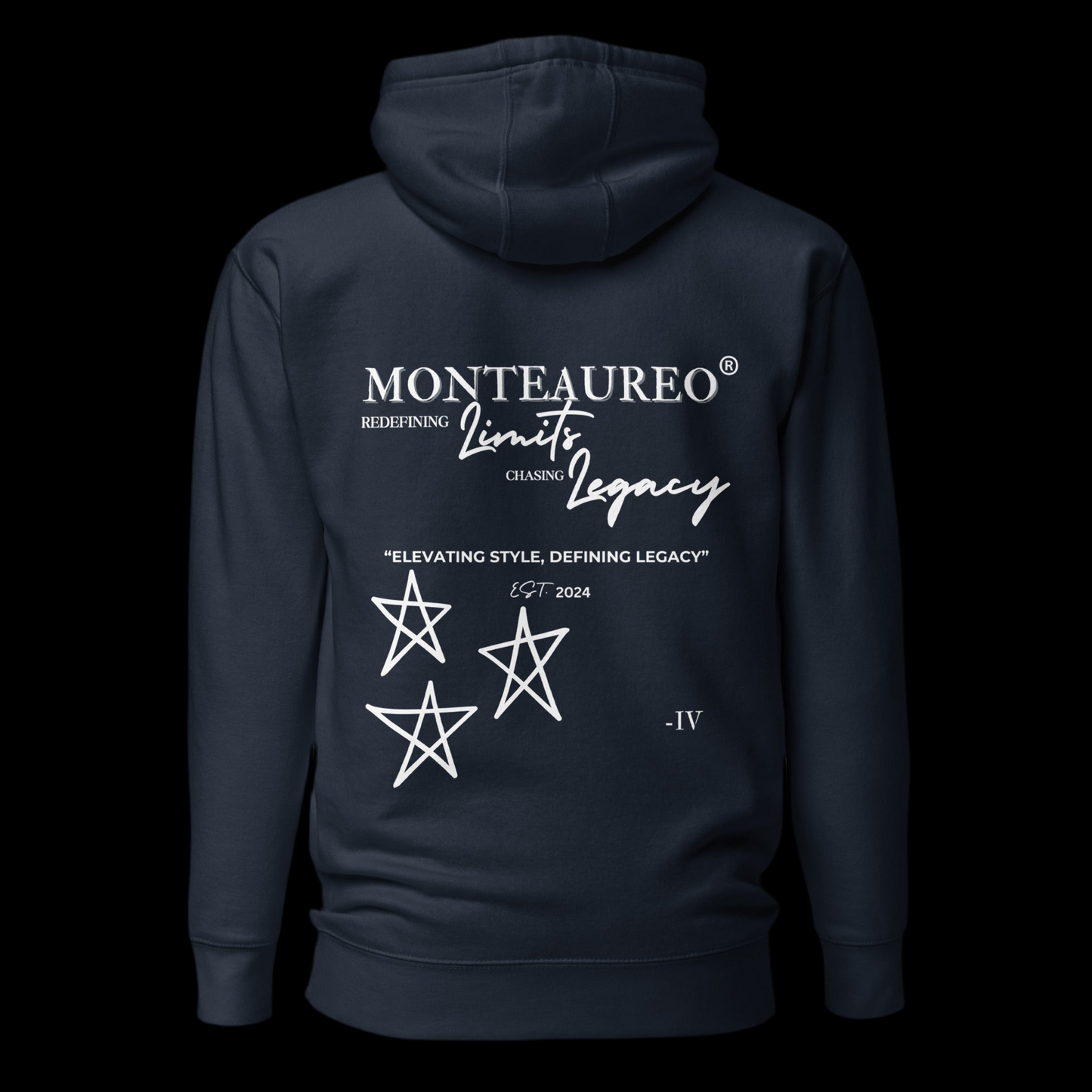 Sudadera con capucha para mujer “Defining Legacy” de Monteaureo