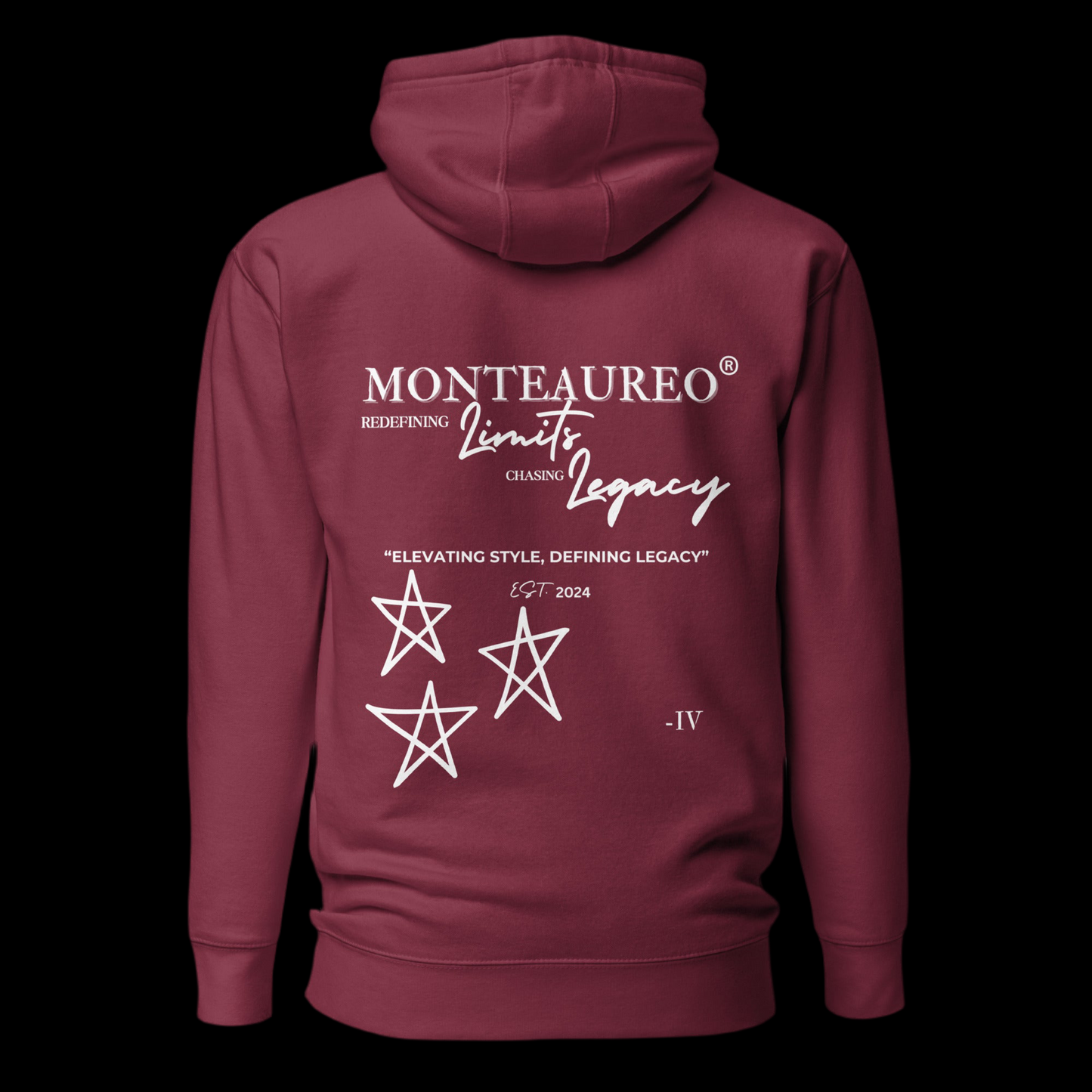 Sudadera con capucha para mujer “Defining Legacy” de Monteaureo